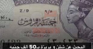 العملات القديمة (الشلن والبريزة) تباع بـ 50 ألف جنية لو عندك بيعهم