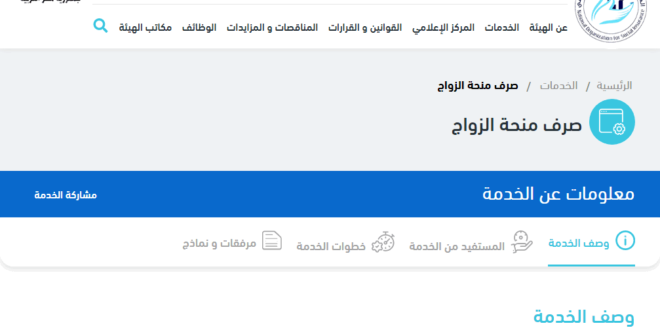 منحة الزواج 2025 في مصر