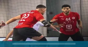 فرحة لاعبي منتخب مصر للشباب بعد الفوز التاريخي على سلوفينيا في مونديال شباب اليد