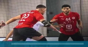 صورة احتفال منتخب مصر للشباب بالفوز على سلوفينيا في مونديال اليد