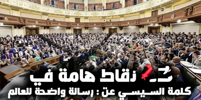 3 نقاط هامة في كلمة السيسي عن غزة: رسالة واضحة للعالم